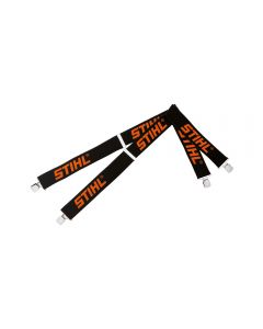 Genuine Stihl 130cm braces with metal clips for trousers