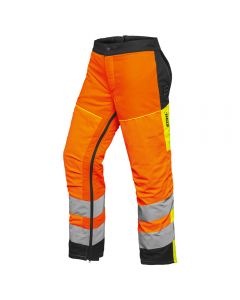 Stihl MS PROTECT 360° HI-VIZ Chaps with all round protection. 
