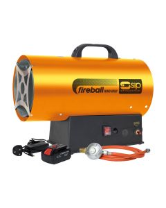 SIP Fireball 1050 Cordless Propane Gas Heater with battery and charger included. 