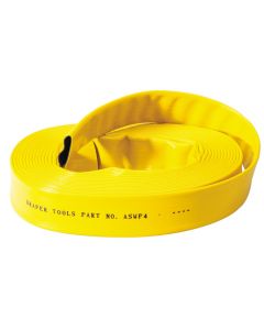 Draper 25mm x 10m layflat hose for use with submersible water pumps.