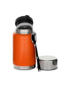 Husqvarna Food Flask with Folding Spook in Lid
