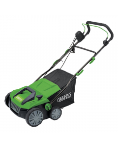 Draper 1800w Electric Scarifier / Aerator with 38cm working width and 45 litre collector bag.