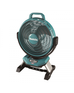 40v lithium ion Makita cordless Fan with oscillation and tilt feature, 3 speed selections and timer off. 