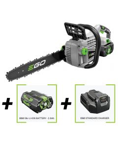 High quality 56v cordless chainsaw with 2.ah lithium ion battery & charger