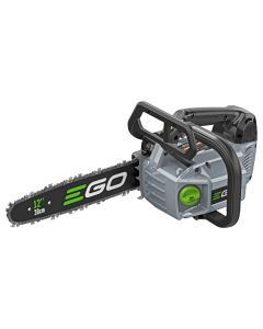 EGO Top handle chainsaw powered by 56v lithium ion battery