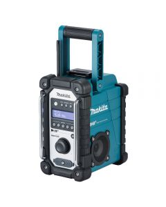 Makita DMR110 DAB Jobsite Radio- dual power source AC or Makita batteries