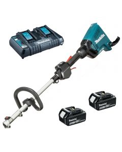 Makita DUX60PT2 Twin 18v cordless multi tool including 2 x 5amp batteries an charger