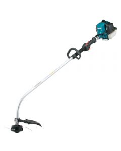 Makita 2 stroke petrol line trimmer with loop handle and easy start.