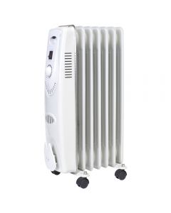 Sealey RD1500 Oil Filled Radiator offers a 1500w heat output