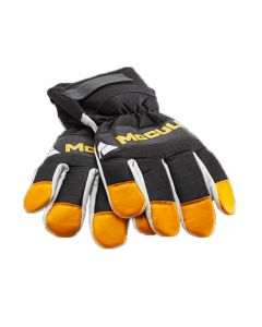 Universal reinforced leather palm gloves which have been designed for comfort