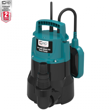 SIP 06865 Clean water submersible water pump with float swtich ideal for draining fllded areas, cellars, water tanks with clean water. 