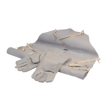SIP 25112 Leather Welding Gloves & Apron
