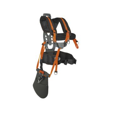Genuine Husqvarna Balance XT harness can easily be adjusted to give an optimized comfortable fit for both men and women