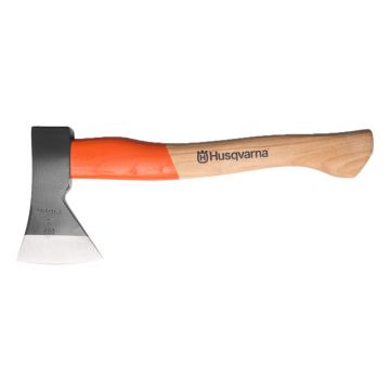 Husqvarna 36cm Hatchet with ash handle and forged steel axe head with sheath 