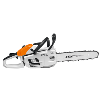 Stihl MS201C-M 12" is Stihl's lightest professional chainsaw at just 4.0kg and offering high cutting performance. 